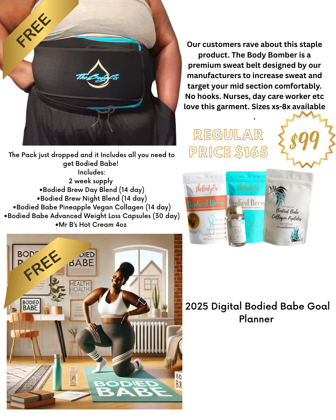 BODIED BABE | Supplement Pack