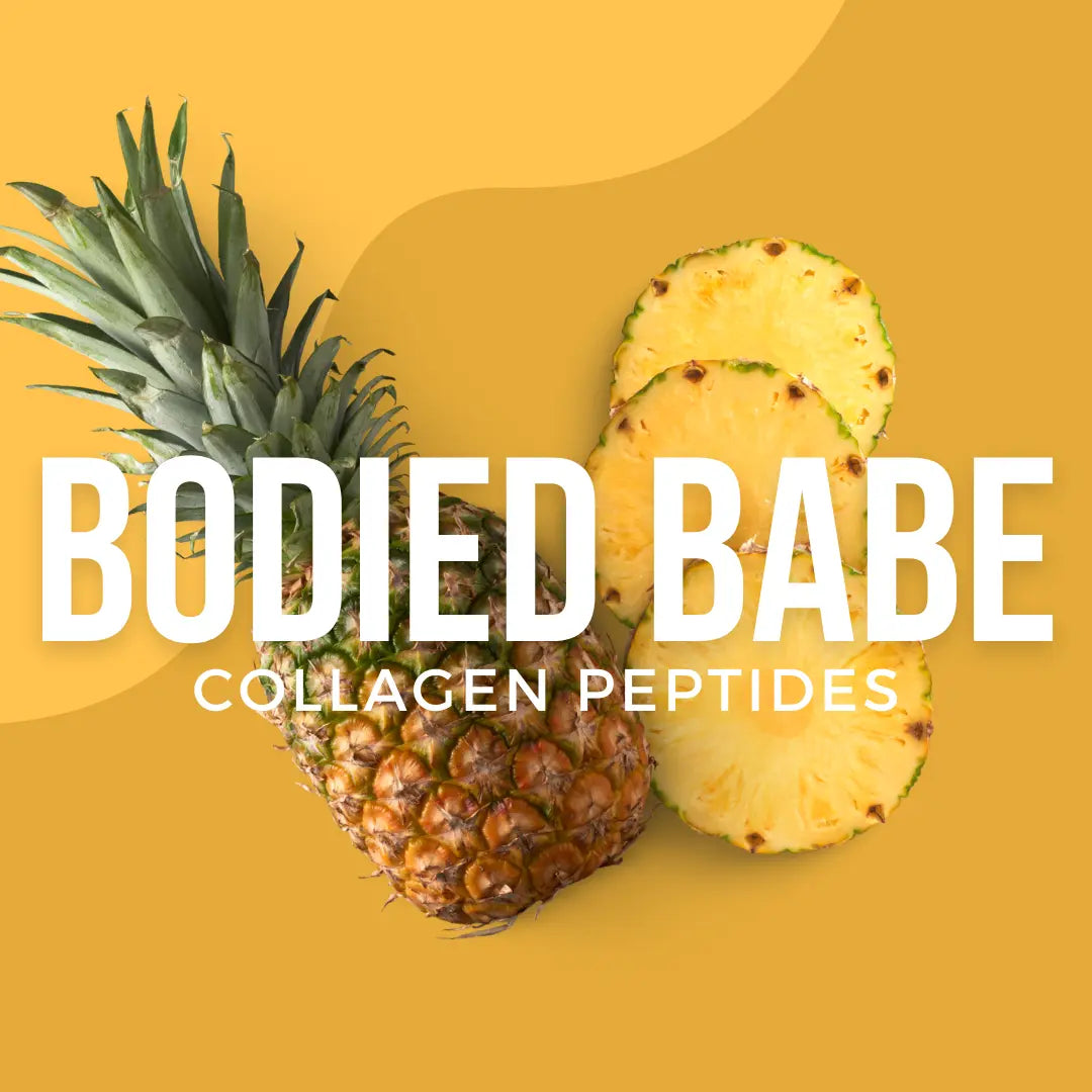 Pre Order SOLD OUT Bodied Babe Pineapple Collagen Peptides - THE BODY FIX