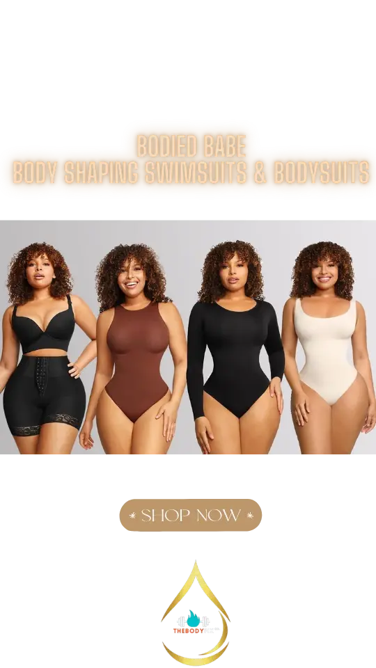 Bodied Babe  Instant Snatch  Body Suit & Swimwear  Collection  | Tummy & Arm Control  XXS -5x THE BODY FIX