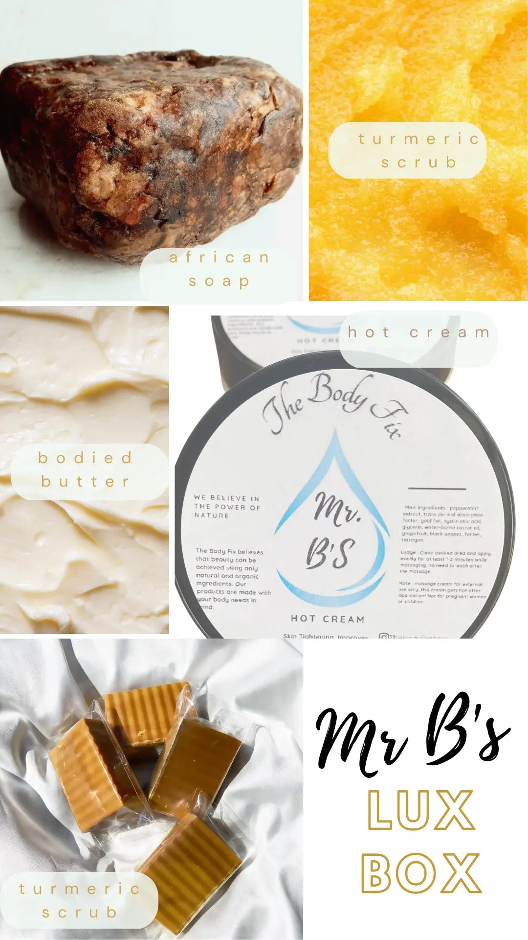 MR B'S Bodied Babe Skin  & Self Care Essentials THE BODY FIX