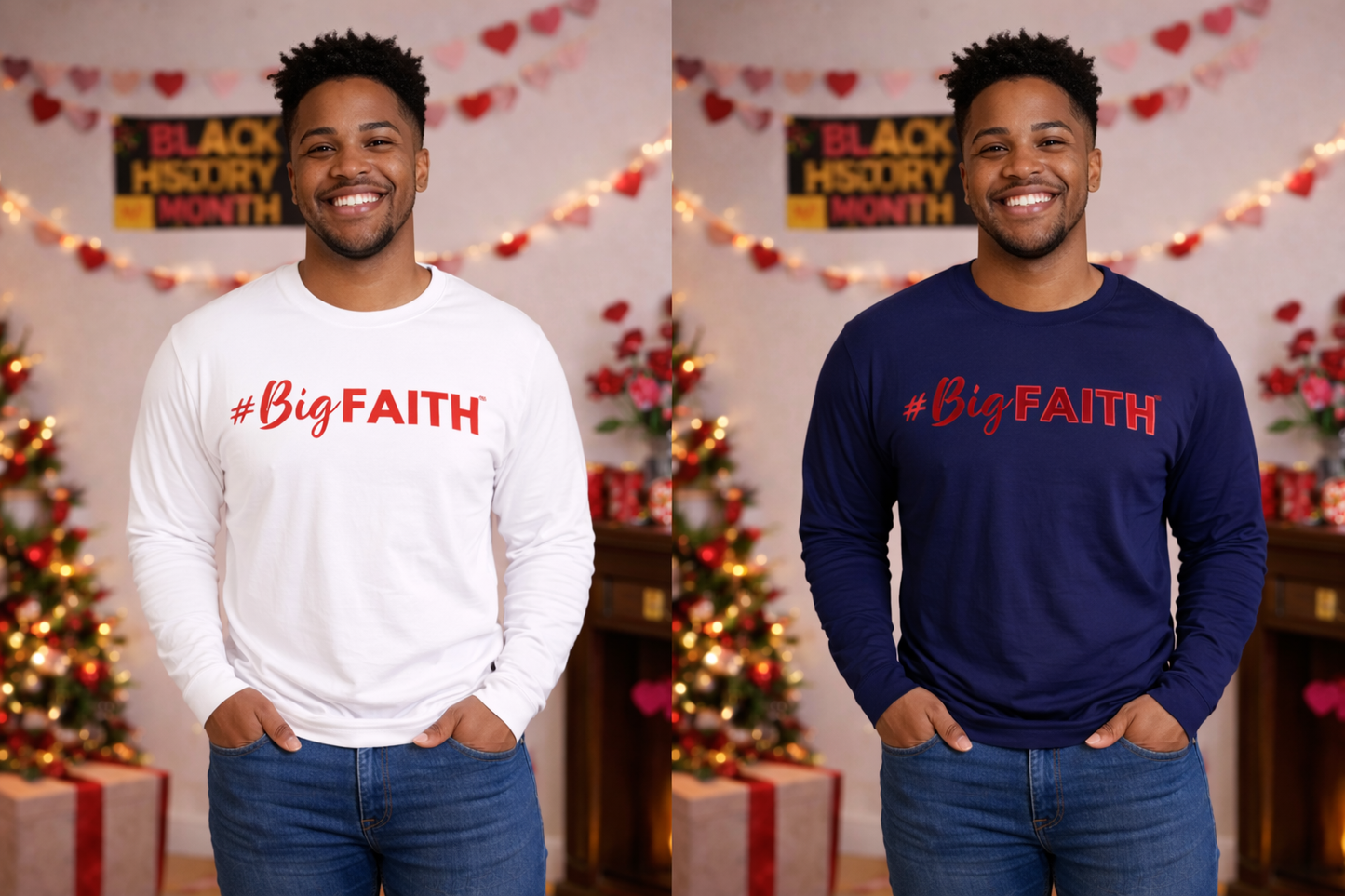 #BigFaith™ Long Sleeve T-Shirt