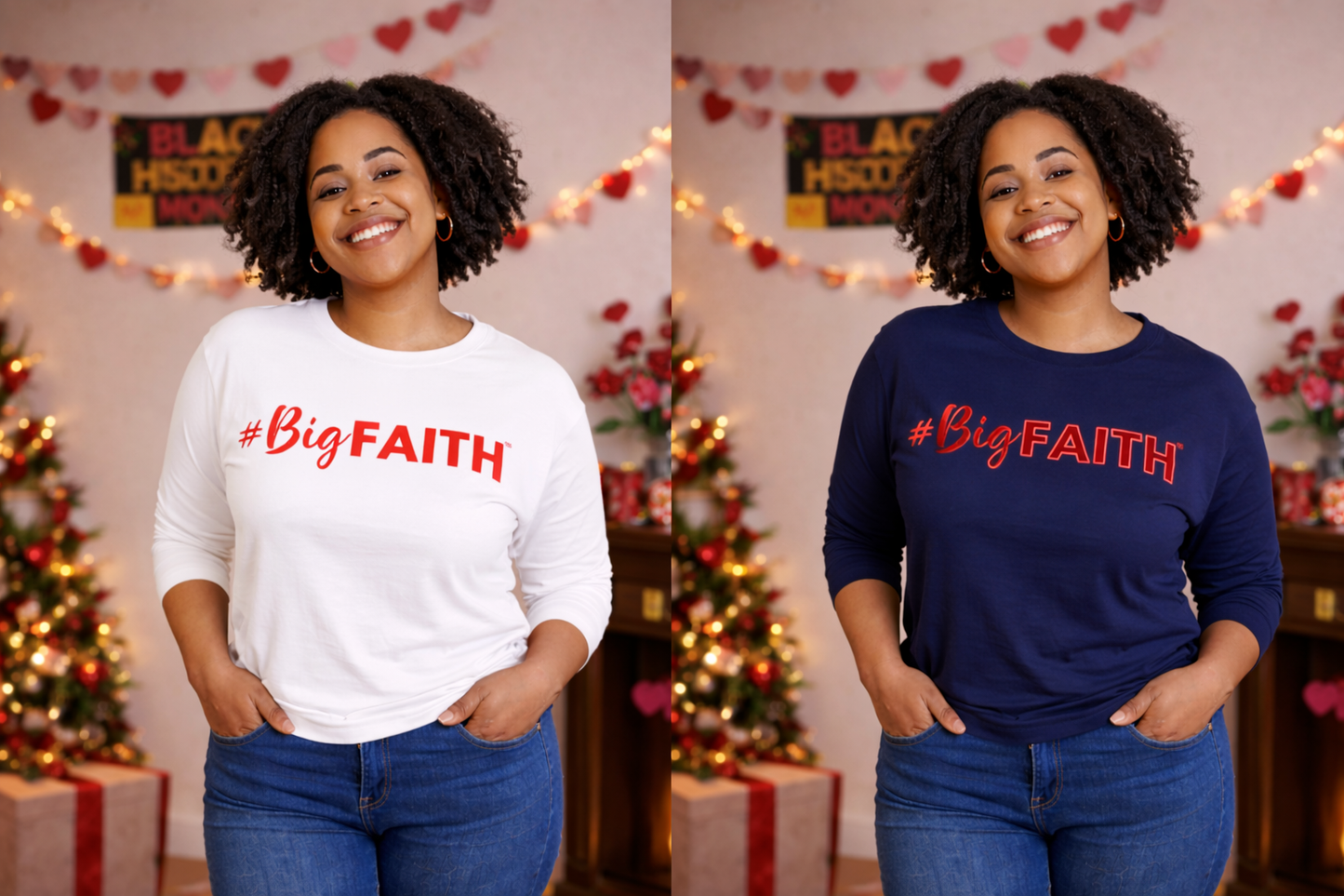 #BigFaith™ Long Sleeve T-Shirt