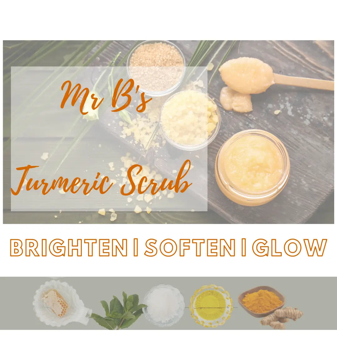 Bodied Babe  Skin Discoloration & Brightening Turmeric Scrub 8oz. - THE BODY FIX
