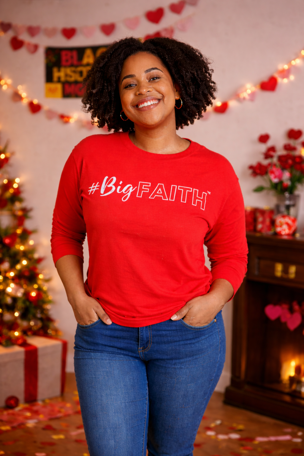 #BigFaith™ Long Sleeve T-Shirt