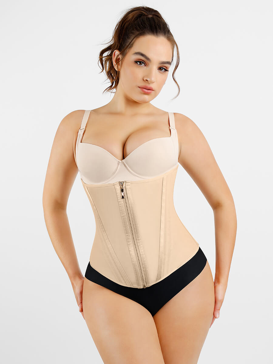 Chloe Lux Gold  Waist Trainer - 15 Built-in Steel Bone