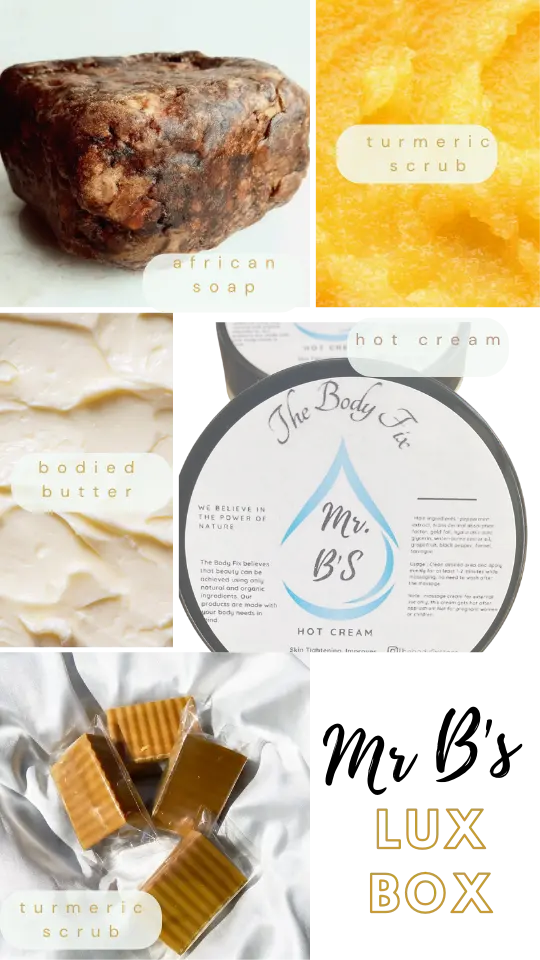 Mr B's Bodied Babe  Lux Skin Care Box - THE BODY FIX
