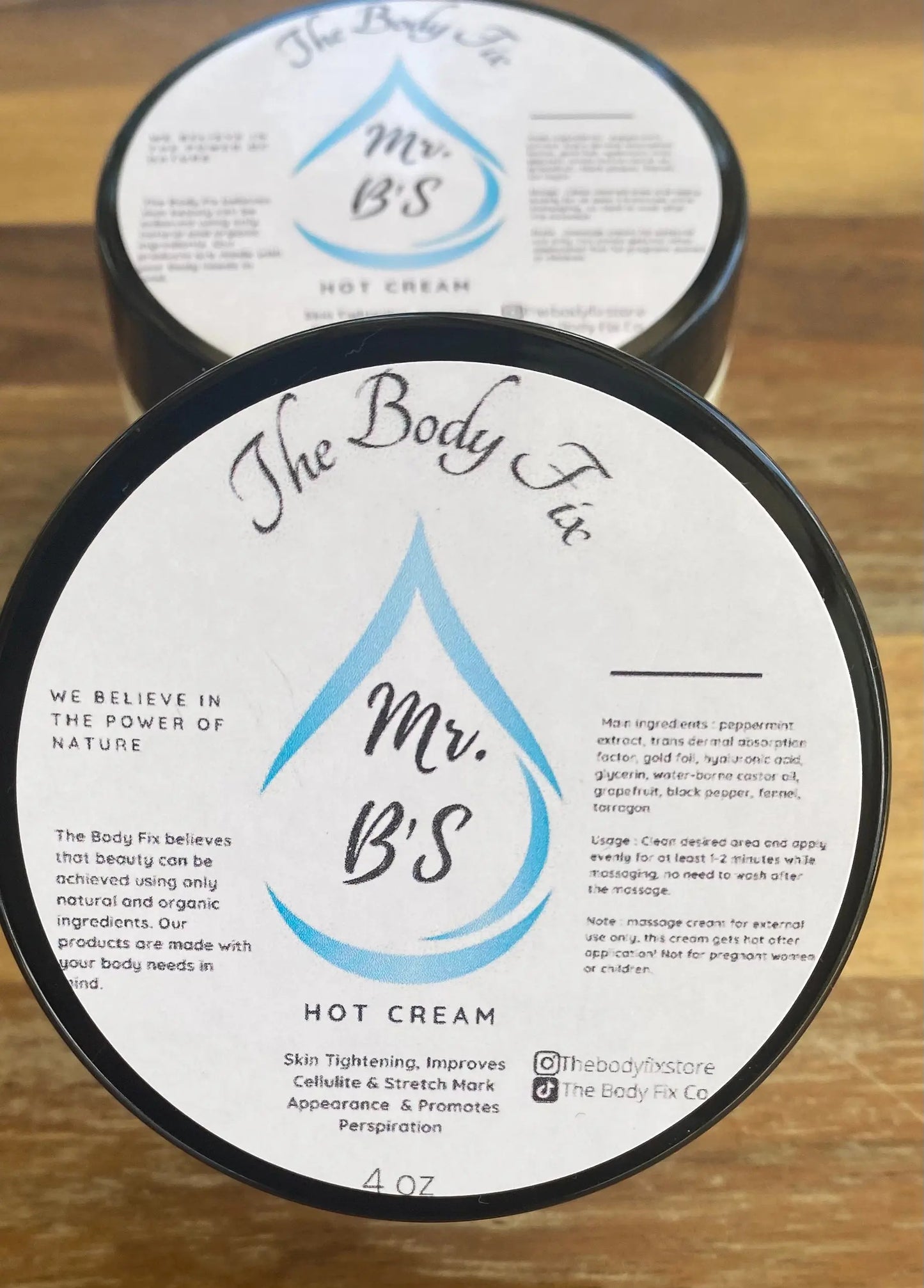 Bodied Babe Hot Cream cellulite sweat waist slimming cream