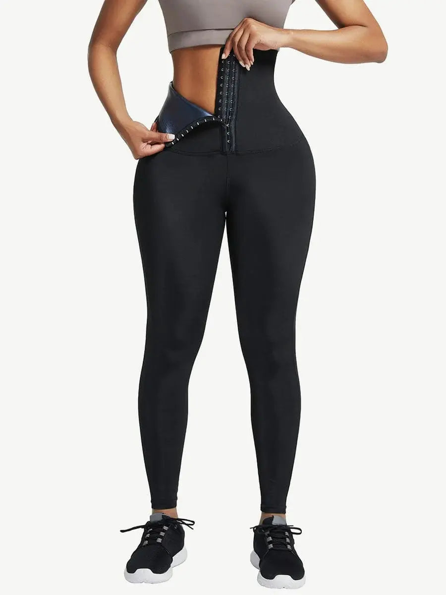 SAUNA "FUPA ERASER " LEGGINGS - THE BODY FIX