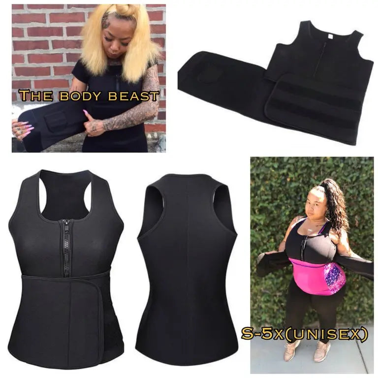 PLUS SIZE SWEAT VEST SAUNA VEST SAUNA SUIT